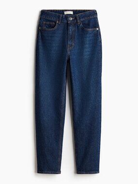 H&M Mom Slim-Fit High-Waist Ankle Jeans size 6